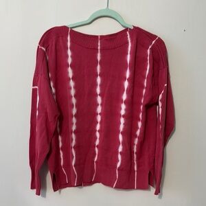 Vince Camuto Red Relaxed Hoodie